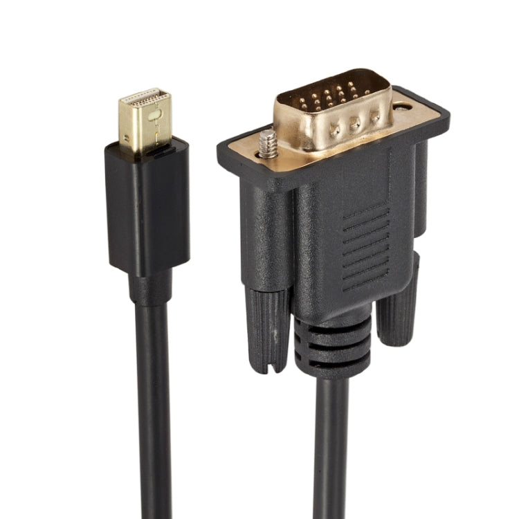 Cabo Conversor Mini DP para VGA, Comprimento do Cabo: 1.8m, Mini DP para VGA