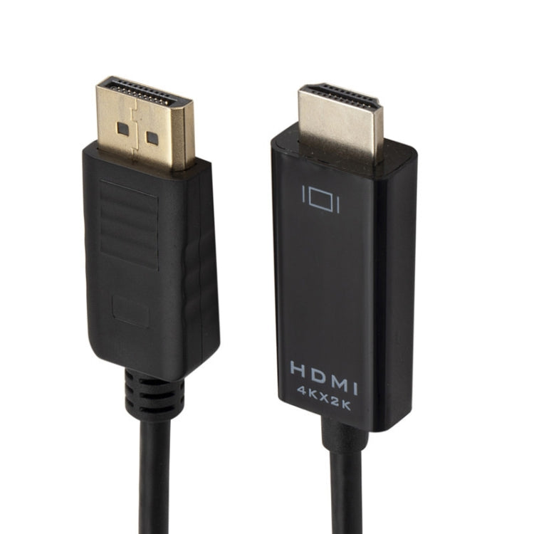 Cabo Conversor 4K x 2K DP para HDMI, Comprimento do Cabo: 1,8m, 4K x 2K DP para HDMI Preto, 4K x 2K DP para HDMI Branco