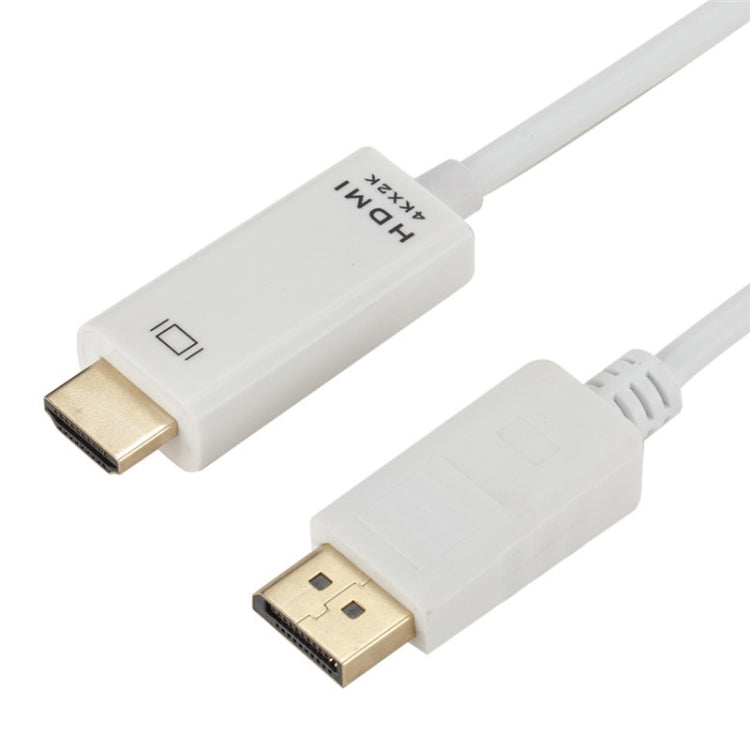 Cabo Conversor 4K x 2K DP para HDMI, Comprimento do Cabo: 1,8m, 4K x 2K DP para HDMI Preto, 4K x 2K DP para HDMI Branco