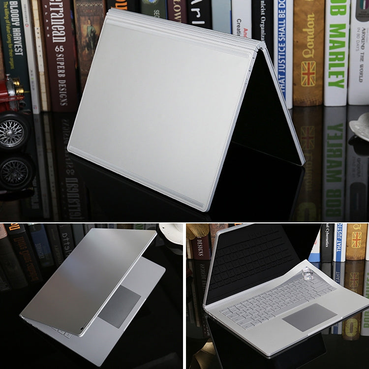 Conjunto de 4 em 1 de película protetora para capa de notebook para Microsoft Surface Book 2 de 15 polegadas