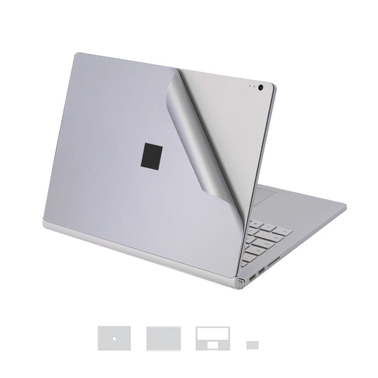 Conjunto de 4 em 1 de película protetora para capa de notebook para Microsoft Surface Book 13,5 polegadas, para Surface Book 13,5 polegadas