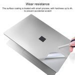Conjunto de 4 em 1 de película protetora para capa de notebook para Microsoft Surface Laptop 3 de 13,5 polegadas, para Surface Laptop 3 13,5 polegadas