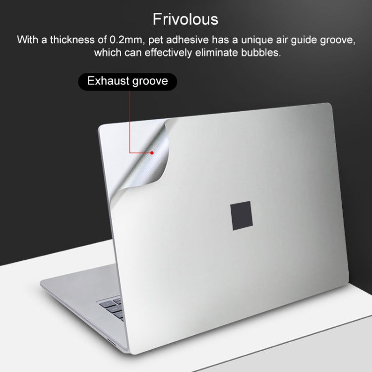 Conjunto de 4 em 1 de película protetora para capa de notebook para Microsoft Surface Laptop 3 de 13,5 polegadas, para Surface Laptop 3 13,5 polegadas