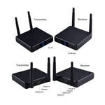 Measy FHD686-2 Full HD 1080P 3D 2.4GHz / 5.8GHz Wireless HD Multimedia Interface Extender 1 Transmitter + 2 Receiver, Transmission Distance: 200m, FHD686-2 (US Plug), FHD686-2 (AU Plug), FHD686-2 (EU Plug), FHD686-2 (UK Plug)