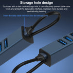 Adaptador HUB 4 em 1 USB-C / Tipo-C para USB3.0 + Triplo USB2.0 RDS 6307-4, 6307-4