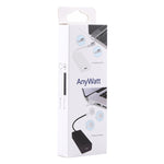 Adaptador Conversor de Carga Série L AnyWatt 85W USB-C / Type-C Fêmea para MagSafe 1 Macho de 5 Pinos para MacBook, 85W Preto, 85W Branco