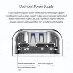 HUB de Secretária ORICO F4U com 4 Portas USB 3.0 5Gbps e Luz Indicadora LED Azul, 4 Portas