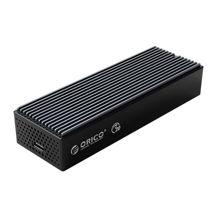 Caixa para SSD M.2 NVMe USB3.2 20Gbps ORICO M2PVC3-G20-GY-BP, M2PVC3-G20-GY-BP
