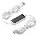 Cabo de Transferência de Dados Directa de Alta Velocidade USB PC para PC para Partilha Online, Comprimento: 1,75m