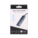 Estação de Acoplamento HUB T-811 4 em 1 USB-C / Tipo-C para 3 USB 3.0 + USB-C / Tipo-C, T-811
