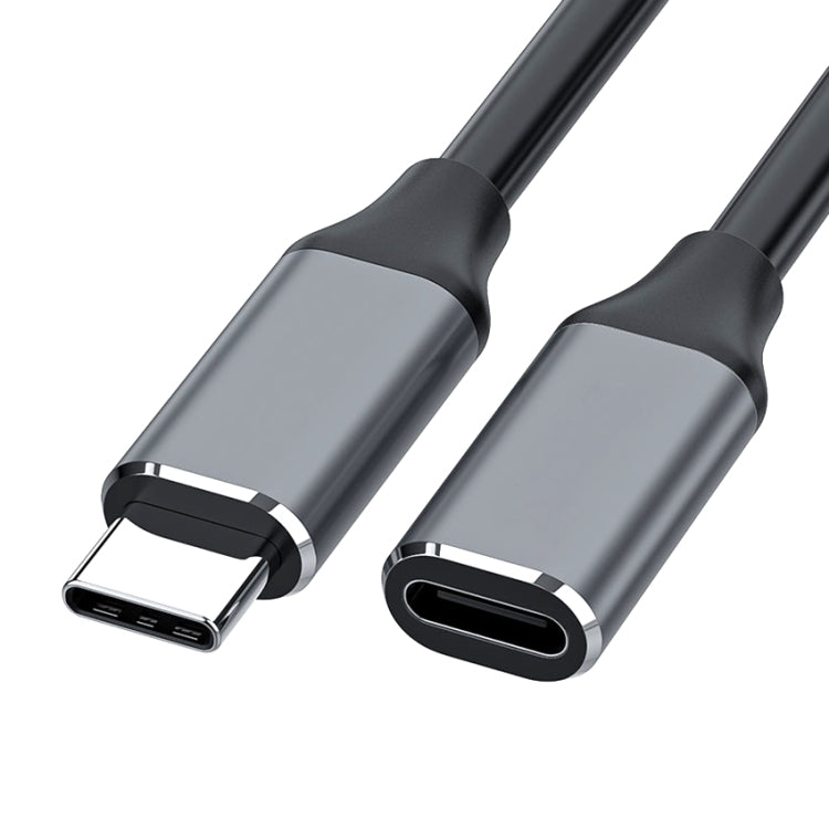 Cabo adaptador USB-C / Tipo-C macho para USB-C / Tipo-C fêmea, comprimento do cabo: 50cm, 50cm
