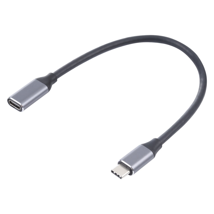 Cabo adaptador USB-C / Tipo-C macho para USB-C / Tipo-C fêmea, comprimento do cabo: 25cm, 25cm