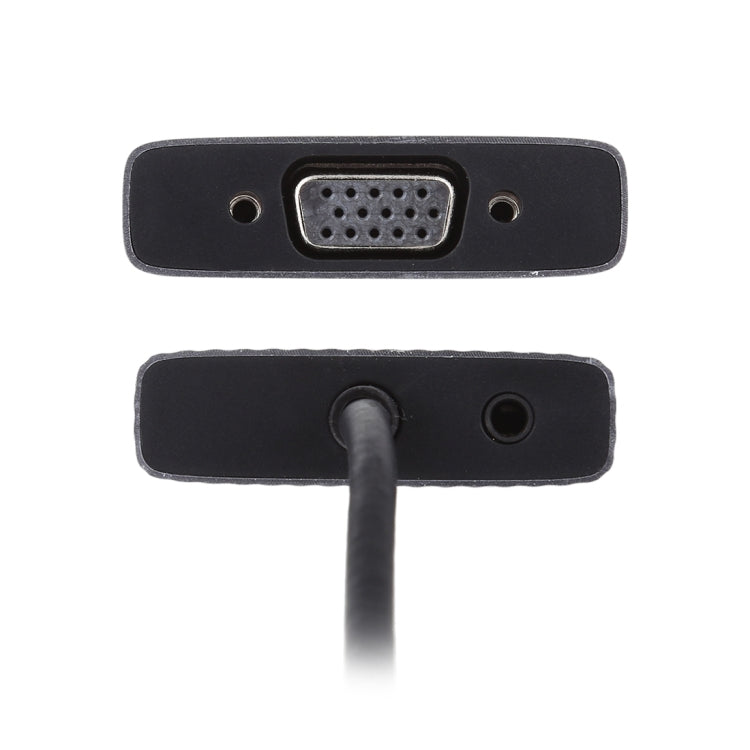 Estação de ancoragem multifunções USB-C 7 em 1 USB 3.0 duplo + TF/SD + HDMI/VGA + jack 3,5mm + Tipo-C / USB-C, 2xUSB3.0+TF/SD+HDMI/VGA+3.5mm