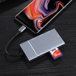 Estação de ancoragem multifunções USB-C 7 em 1 USB 3.0 duplo + TF/SD + HDMI/VGA + jack 3,5mm + Tipo-C / USB-C, 2xUSB3.0+TF/SD+HDMI/VGA+3.5mm