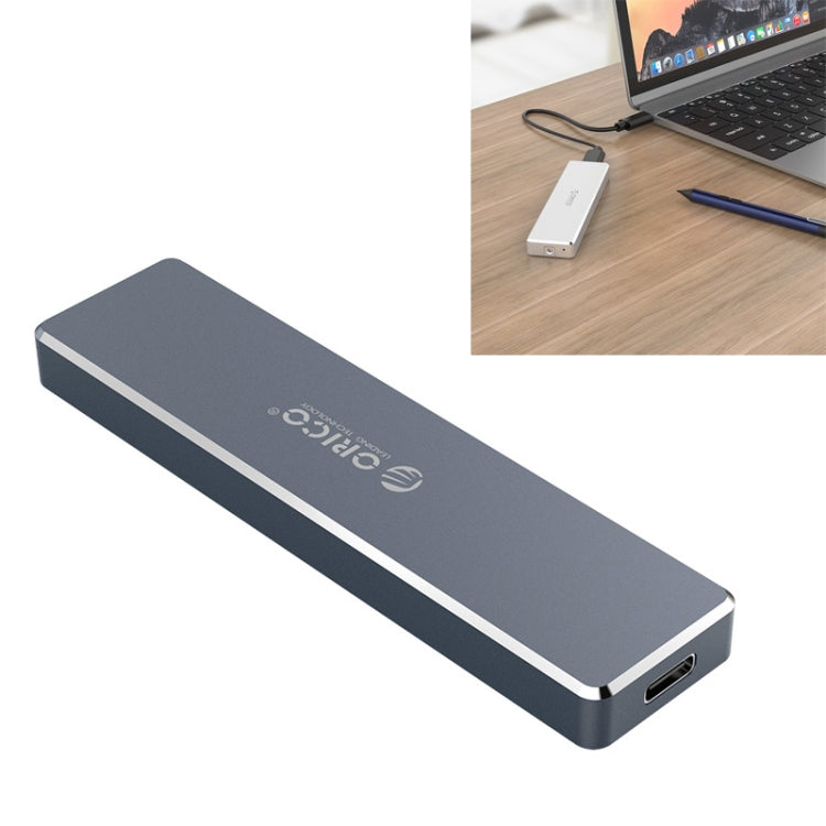ORICO PCM2-C3 Caixa para disco sólido M.2 M-Key para USB 3.1 Gen2 USB-C / Tipo-C com topo de pressão, capacidade máxima suportada: 2TB