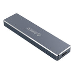 ORICO PCM2-C3 Caixa para disco sólido M.2 M-Key para USB 3.1 Gen2 USB-C / Tipo-C com topo de pressão, capacidade máxima suportada: 2TB