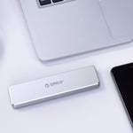 ORICO PCM2-C3 Caixa para disco sólido M.2 M-Key para USB 3.1 Gen2 USB-C / Tipo-C com topo de pressão, capacidade máxima suportada: 2TB