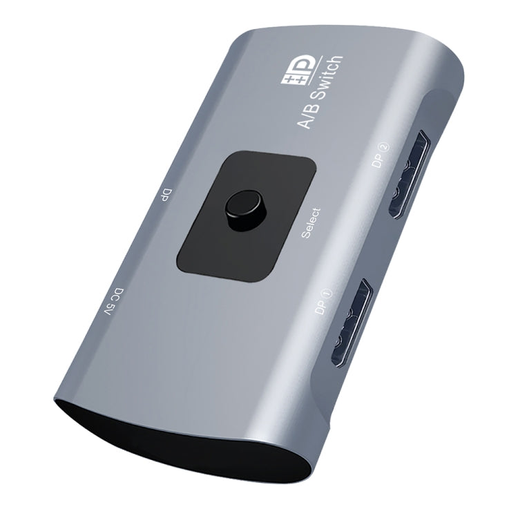 Comutador DP bidirecional Z57 DP fêmea x 2 para USB-C / Tipo-C + DP fêmea, Z57