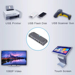 Zero Client R1W Mini PC, CORTEX QUAD A9 Quad Core até 1.6GHz, RAM: 1GB, ROM: 8GB, Suporte WiFi, HDMI, VGA, RJ45, SPK, Versão WiFi