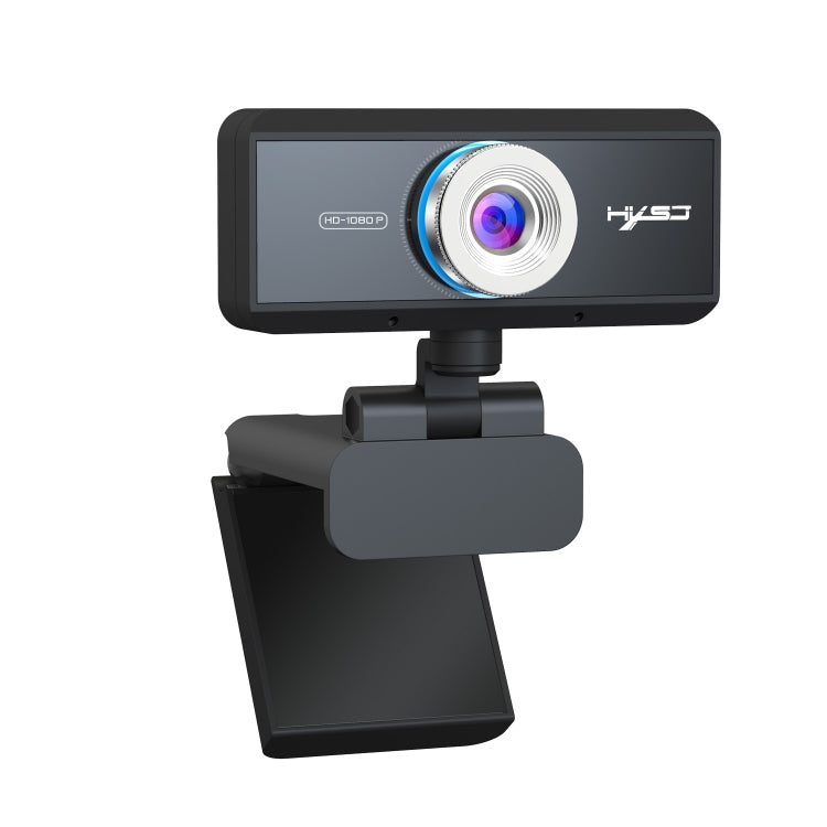 HXSJ S4 Webcam de Vídeo HD 1080P Ajustável 180 Graus com Foco Manual para PC com Microfone