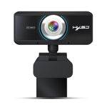 HXSJ S4 Webcam de Vídeo HD 1080P Ajustável 180 Graus com Foco Manual para PC com Microfone