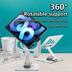 Suporte Dobrável Rotativo para Portátil/Tablet em Liga de Alumínio L-13, L-13