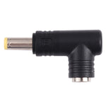 Conector Adaptador Macho 5,5 x 2,1mm para Fêmea 5,5 x 2,5mm 240W, Macho 5,5 x 2,1mm para Fêmea 5,5 x 2,5mm
