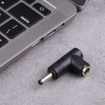 Conector Adaptador Macho 4,0 x 1,7mm para Fêmea 5,5 x 2,5mm 240W, Macho 4,0 x 1,7mm para Fêmea 5,5 x 2,5mm