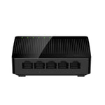 Comutador de Rede Gigabit Rápido Tenda SG105 Mini 5 Portas 1000Mbps LAN HUB, Tenda SG105 5 Portas Preto