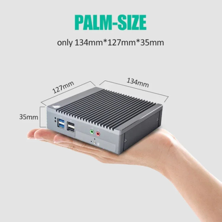Mini PC K660S com sistema Windows e Linux, processador Intel Celeron N2840 Quad-Core 1,83-2,25GHz, 2GB RAM + 32GB SSD, 2GB+32GB