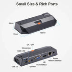Mini PC R0 com sistema Windows e Linux, Quad Core 1,5GHz, RAM: 1GB, ROM: 8GB, Versão com cabo