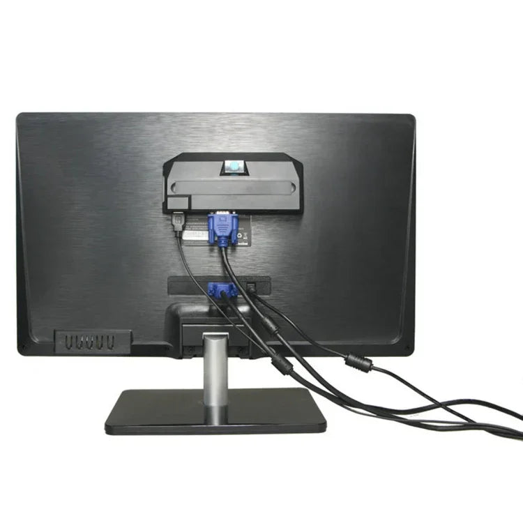 Mini PC R1 com sistema Windows, Quad Core Cortex 2,0GHz, RAM: 1GB, ROM: 8GB