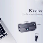 Mini PC R1 com sistema Windows, Quad Core Cortex 2,0GHz, RAM: 1GB, ROM: 8GB