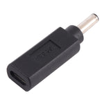 Adaptador Conector USB-C / Tipo-C Fêmea para Plug Macho 4.5 x 3.0mm para Dell, USB-C Fêmea para 4.5 x 3.0mm