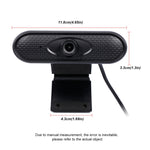 Câmara USB HD 1080P com Microfone, 1080P