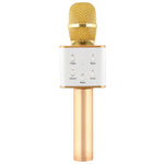 Microfone Condensador Sem Fios Bluetooth SDRD SD-08 com Duplos Altifalantes para KTV Karaoke de Alta Qualidade de Som