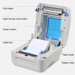 Impressora de Código de Barras Térmica com Calibração Automática e Porta USB Xprinter XP-460B, XP-460B