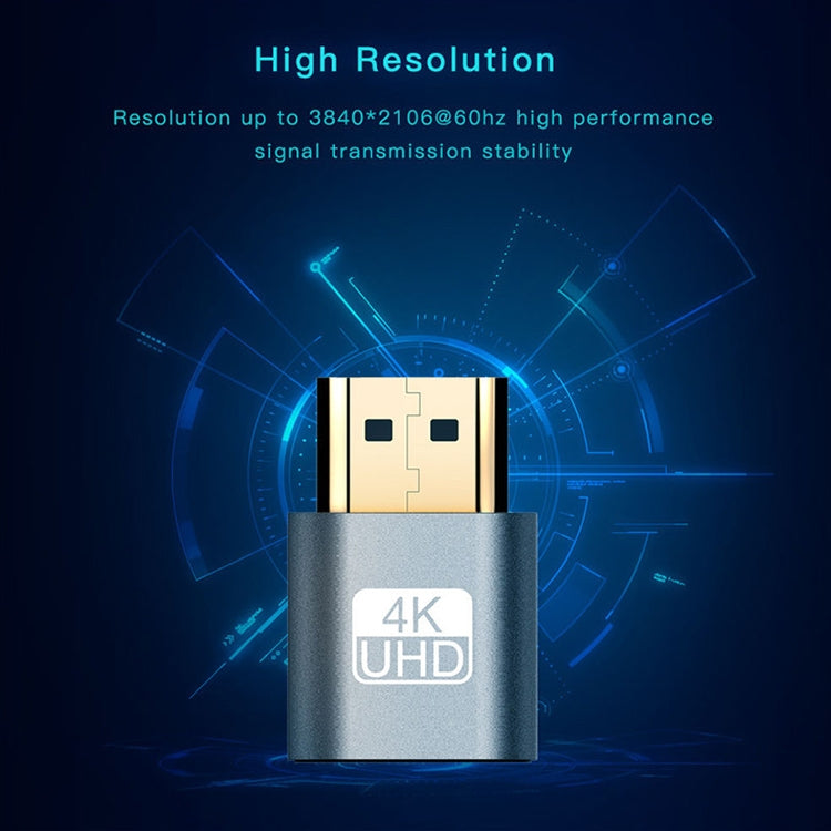Adaptador de Ecrã Virtual VGA HDMI 1.4 DDC EDID Dummy Plug Emulador de Ecrã Headless, Rosa, Cinzento, Dourado, Vermelho, Prateado