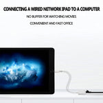 NK-1035H Adaptador 2 em 1 Macho 8 Pinos para Ethernet 1000M + Energia 8 Pinos Fêmea, NK-1035H