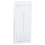 NK-1033 Adaptador 5 em 1 Macho 8 Pinos para Duplo USB + AUX 3,5mm + Ethernet + Energia 8 Pinos Fêmea, NK-1033