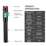 Localizador Visual de Falhas HT-30 Caneta Testadora Laser Óptico Vermelho 30mW, HT-30