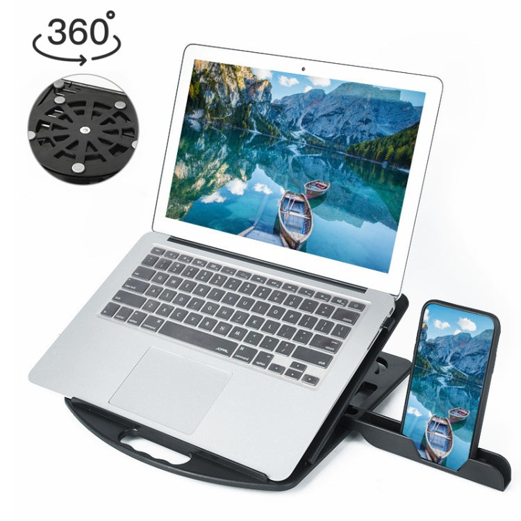 Suporte para Portáteis de Uso Geral com Dissipação de Calor Aumentada, Estilo: com Suporte para Telemóvel com Rotação, Estilo: com Suporte para Telemóvel com Rotação