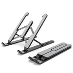 Suporte Elevatório para Portátil de Secretária com Base de Arrefecimento Dobrável, Pro-8