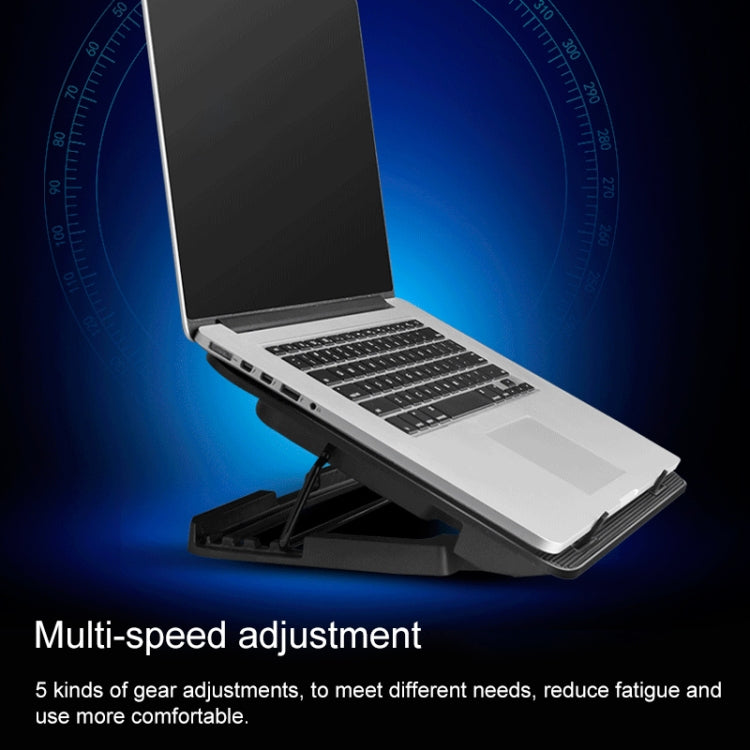 Base para Computador Portátil ICE COOREL com Seis Ventoinhas Silenciosas e Dissipador de Calor, Estilo: Normal, Estilo: Normal