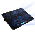 Base para Computador Portátil ICE COOREL com Seis Ventoinhas Silenciosas e Controlo de Velocidade, Estilo: Topo de Gama, Estilo: Topo de Gama