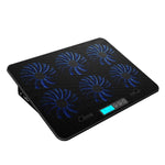 Base para Computador Portátil ICE COOREL com Seis Ventoinhas Silenciosas e Controlo de Velocidade, Estilo: Topo de Gama, Estilo: Topo de Gama