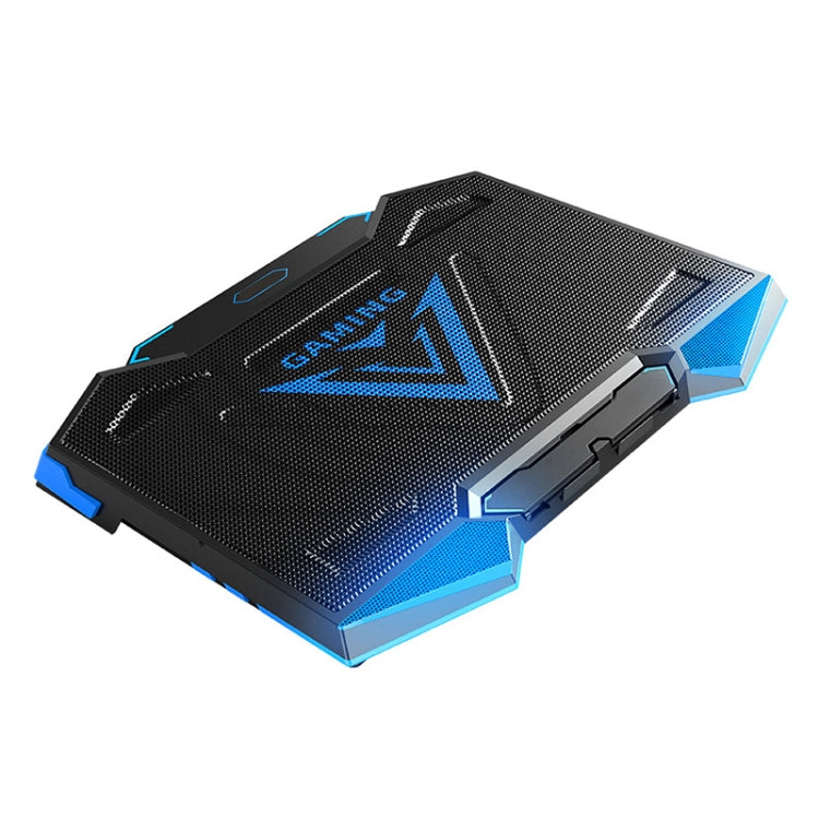Suporte para Computador Portátil com Radiador de Cinco Núcleos e Duas Portas USB