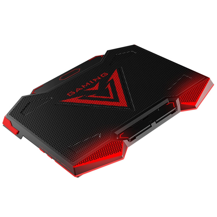 Suporte para Computador Portátil com Radiador de Cinco Núcleos e Duas Portas USB