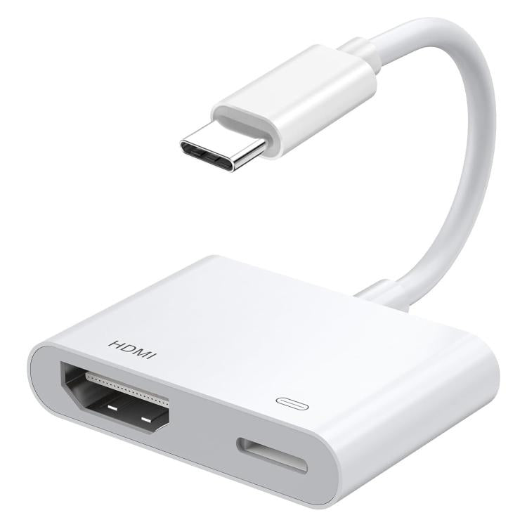 Conversor de Vídeo USB-C/Tipo-C para HDMI+USB-C/Tipo-C, Tipo-C 4K/30HZ