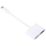 Conversor de Vídeo USB-C/Tipo-C para HDMI+USB-C/Tipo-C, Tipo-C 4K/30HZ